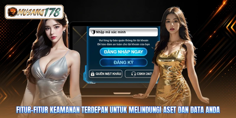 Fitur-fitur keamanan terdepan untuk melindungi aset dan data Anda