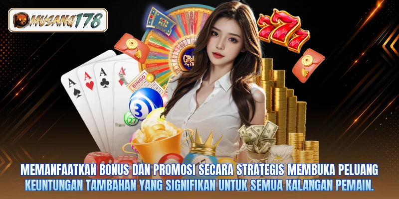Memanfaatkan bonus dan promosi secara strategis membuka peluang keuntungan tambahan yang signifikan untuk semua kalangan pemain.