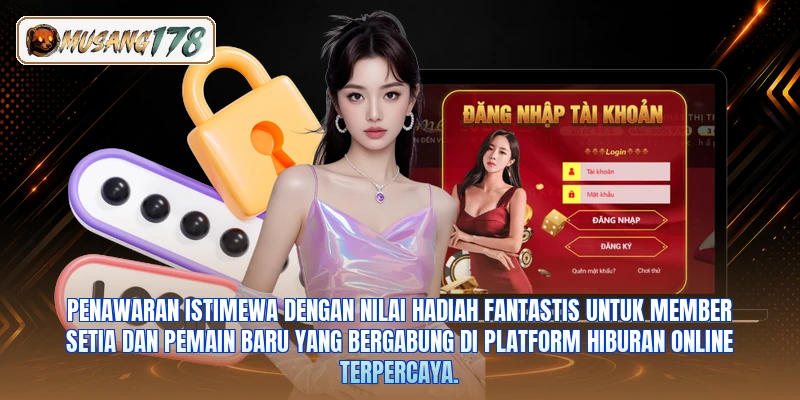Penawaran istimewa dengan nilai hadiah fantastis untuk member setia dan pemain baru yang bergabung di platform hiburan online terpercaya.