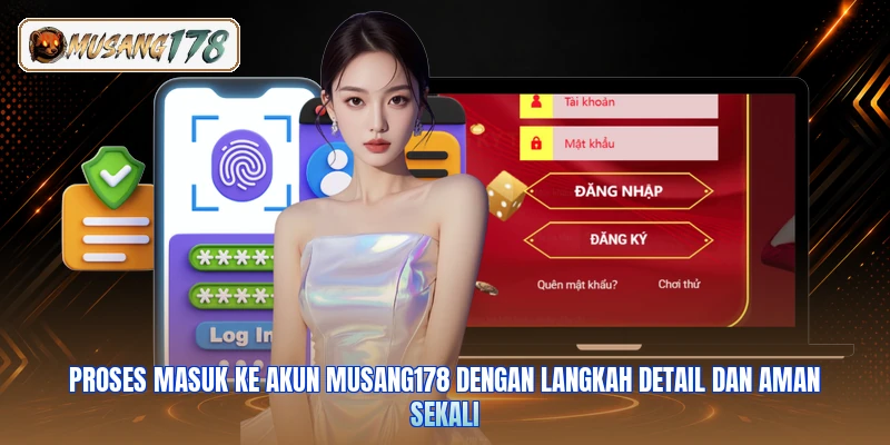 Proses masuk ke akun Musang178 dengan langkah detail dan aman sekali