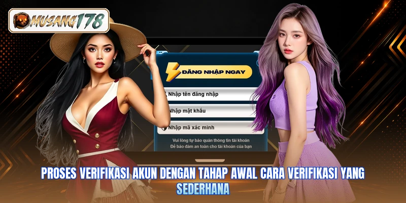 Proses verifikasi akun dengan tahap awal cara verifikasi yang sederhana